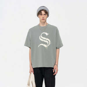 เสื้อยืดแขนสั้นใส่ได้ทั้งชายและหญิงผ้าคอตตอน100% พิมพ์ลายได้ตามต้องการแห้งเร็ว - Product Image 5