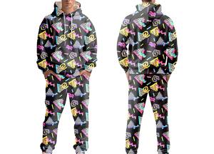 Top tendance hommes Sublimation survêtement sur mesure facile à porter respirant confortable hommes Sublimation survêtement - Product Image 6