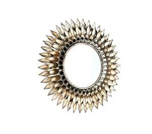 กระจกติดผนังทรงกลมสำหรับตกแต่ง1/6กระจกติดผนังกรอบโลหะกระจกโลหะสำหรับตกแต่งโรงงาน - Product Image 1