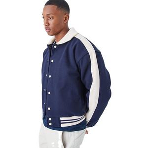 Nouveaux hommes porter panneau conception hivers vente chaude tenue décontractée veste matériau chaud 300 Gsm poids lourd hommes vestes - Product Image 1