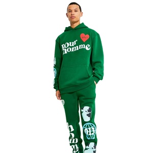 El mejor personalizado 3D Puff estampado algodón poliéster en blanco hombres invierno sudaderas espuma impresión Logo pulóver Sudadera con capucha para hombres - Product Image 1