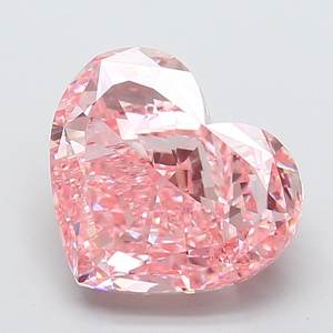Diamant rose vif fantaisie de 5,01 ct VS1 cultivé en laboratoire - Product Image 1