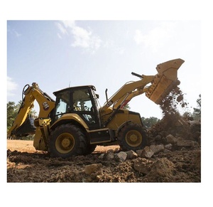 รถตักล้อยาง CAT 420 XE คุณภาพดีพร้อมขาย ใช้งานน้อยเพียง 450 ชั่วโมง พร้อมจอยสติ๊กคู่แบบอิเล็กทรอนิกส์ - Product Image 4