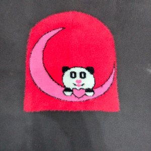 Unisex personalizado invierno tejido acrílico Jacquard Skully gorros All-Over Puff estampado bordado a mano impresión Digital transpirable - Product Image 2