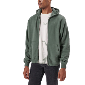Venta al por mayor de alta calidad de gran tamaño con capucha 100% algodón sudaderas con capucha de los hombres de alta calidad logotipo personalizado transpirable sudaderas con capucha de secado rápido para los hombres - Product Image 3