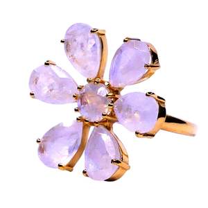 แหวนทองคำขาวชุบทองสำหรับงานแต่งงานสไตล์คลาสสิกสีรุ้ง925 - Product Image 1