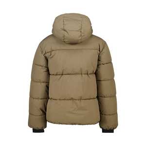 Nouvelle arrivée d'hiver, veste matelassée chauffante à manches longues et à capuche pour homme avec logo personnalisé, doublure en coton, vente en gros - Product Image 2