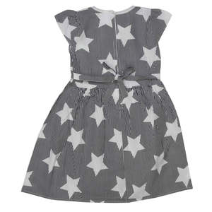 Vestido Bordado para Niñas - Azul Marino - Product Image 2