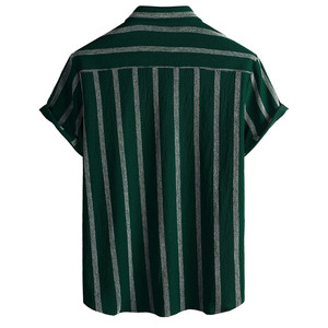 2024 nouveauté chemises de vacances très exigeantes 100% coton fait chemises de vacances respirantes pour hommes - Product Image 4