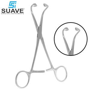 ที่หนีบผ้าเช็ดตัวสแตนเลสใช้ซ้ำได้สำหรับห้องผ่าตัด - Product Image 5