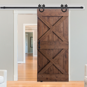 Porte coulissante en bois massif pour espaces compacts - Product Image 6