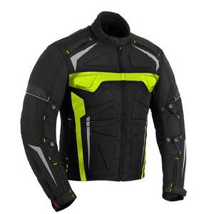 Chaqueta de protección textil para motocicleta personalizada para hombre - Product Image 3