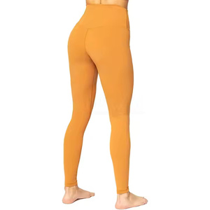 Leggings Deportivos Personalizados para Mujer, de Cintura Alta, Ajustados, Transpirables, de Secado Rápido, de Poliéster/Nailon Estampado, con Cintura Elástica - Product Image 3