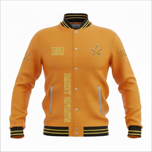 Chaqueta Universitaria Personalizada Sublimada, Estilo Vintage, para Hombre, Reversible, Transpirable, para Equipos Deportivos de Invierno, Uniformes Escolares - Product Image 5
