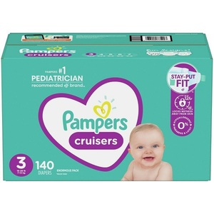 Pañales desechables Pampers Cruisers 100% de primera calidad, diseñados para bebés activos, para venta al por mayor, paquete económico. - Product Image 4