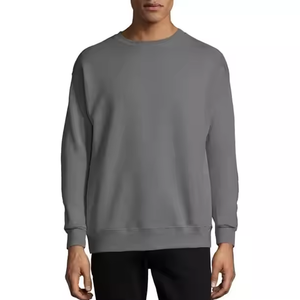 Sweat-shirt en molleton à manches longues pour homme, polyester/coton, couleur unie, thermique, respirant, décontracté, automne, logo personnalisé, numérique - Product Image 4