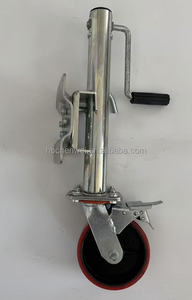 Roulette de remorquage en acier avec roues et support pivotant pour remorque de bateau, chariot à main, <span class=keywords><strong>camping</strong></span>-<span class=keywords><strong>car</strong></span> et motorhome - Product Image 4