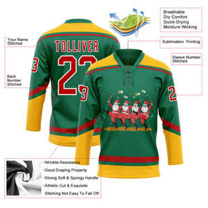 ชุดฮ็อกกี้น้ำแข็งน้ำหนักเบาสำหรับทีม2025ชุดกีฬาดีไซน์ยอดนิยมสหรัฐอเมริกาและยุโรป - Product Image 6