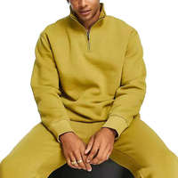 Sweat-shirts à capuche unisexes pour hommes, imprimés, personnalisés, écologiques, 400g, décontractés, surdimensionnés, en molleton 1/4, à manches longues, en coton