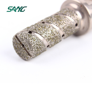 CNC <strong>Drill</strong> <strong>Bits</strong> G1/2 Electroplated CNC Diamond Finger <strong>Bit</strong> for Marble Engineered Stone - Product Image 4