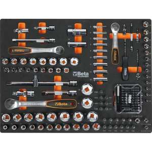 Combinación de muebles de taller BETA con tapa de madera surtida 268 Uds. Muebles de taller, armarios de herramientas - Product Image 4