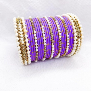 Tailles personnalisées personnalisé marque AA IMPEX velours verre bracelets indien Churiya nouvelles tendances de la mode Vintage mariage à la main - Product Image 2