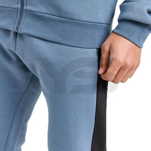 Chándales de algodón Unisex de alta calidad personalizados de 500GSM, conjunto de traje de sudor de peso pesado de gran tamaño para gimnasio, ropa deportiva de invierno para Unisex - Product Image 4