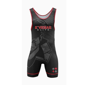 Singlet de Lucha Libre Personalizado al por Mayor de Fábrica, Singlet de Lucha Libre Profesional de Alta Calidad para Hombre, el Más Vendido - Product Image 1