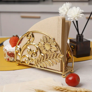 Porte-mouchoirs en laiton de conception personnalisée Conception de cheval de ménage pour le salon Table à manger Porte-mouchoirs en laiton Vente la plus vendue - Product Image 3
