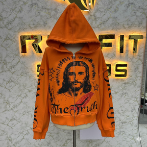 Prefect cutting Sport Edition más demandado Sudadera con capucha y cremallera Puff Impreso hecho en fábrica sudaderas con capucha a precio barato sudaderas con capucha para hombres - Product Image 4