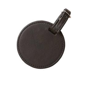 Etiqueta de equipaje de viaje de forma redonda personalizada, precio barato de alta calidad - Product Image 1