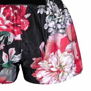 Shorts de boxe pour hommes au design personnalisé, dernier style, services OEM, prix bas, 100% polyester, respirant, séchage rapide, haute qualité, taille adulte - Product Image 2