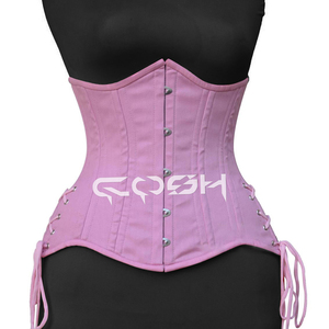 Corsé de Algodón Rosa Hecho a Mano |   Fabricante de Corsés Reductores de Cintura OEM/ODM |   Faja Reductora de Cintura OEM/ODM - Product Image 1