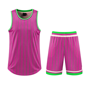 Maillot et short de basket-ball OEM séchage rapide design sublimé uniforme respirant ensembles de vêtements de basket-ball pour adultes - Product Image 1