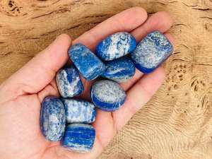 Piedras preciosas de cuarzo lapislázuli naturales personalizadas al por mayor, sueltas con tamaño y forma, suministro a granel - Product Image 6