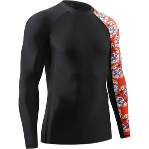 Camiseta de Manga Corta para MMA y BJJ para Hombre, Ropa de Lucha, Impresión Personalizada, Serigrafía, Transpirable, Ajuste Ceñido - Product Image 4