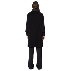 Manteau long vintage pour femme avec ceinture |   Vêtements de bureau |   Fournisseur en gros OEM/ODM - Product Image 5