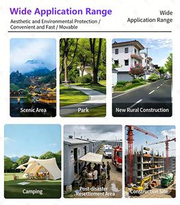 Toilettes mobiles écologiques portables, modules <span class=keywords><strong>de</strong></span> salle <span class=keywords><strong>de</strong></span> bain préfabriqués, toilettes publiques complètes pour le camping en extérieur et la construction - Product Image 6