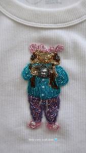 Handmade looking <b>cuteness</b> beaded butterfly bag keychain seed beads embroidery <b>purse</b> charm pendant keychain wallet accessory - Product Image 6