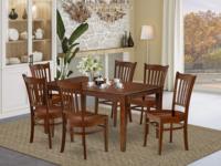 Ensemble Table à Manger Bull avec 4 à 8 Chaises – Salle à Manger de Haute Qualité Style Moderne Meilleure Vente Taxes Réduites