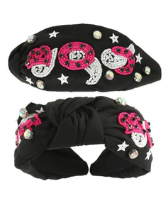 The Halloween Boo pumpkin beaded <b>head</b> <b>band</b> hair <b>band</b> made with this <b>head</b> <b>band</b> features delightful Boo/Ghost/and pumpkin design - Product Image 3