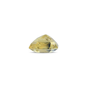 Saphir naturel bicolore de taille ovale (Pitambari) - 6,07 carats 8 mm Pierre précieuse lâche traitée thermiquement créée en laboratoire - Product Image 2