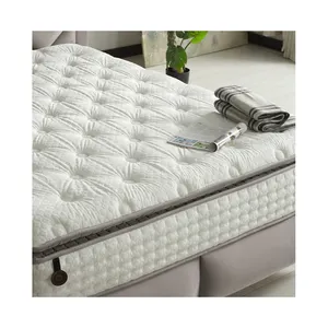 Berfa床垫高品质豪华床垫口袋弹簧床垫优质睡眠特大号凝胶记忆泡沫