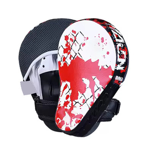 Venta al por mayor de almohadillas de perforación de entrenamiento profesional de alta calidad almohadillas de enfoque de cuero para adultos Kickboxing logotipo personalizado - Product Image 6
