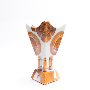 Handmade Sandalwood Wood & Resin Religious <b>Bakhoor</b> <b>Burner</b> for Oud Incense Indian Home Decor Durable Fragrance - Product Image 1