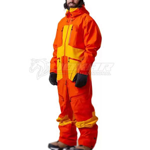 ชุดสกีกันน้ำของผู้ชายชุดเสื้อและกางเกงสำหรับฤดูหนาวสโนว์บอร์ดอุปกรณ์กลางแจ้งโลโก้ออกแบบได้ตามต้องการ - Product Image 2