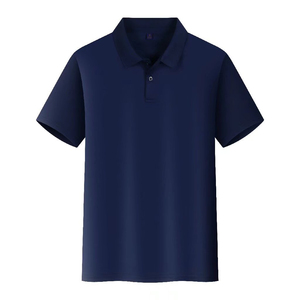Camisetas personalizadas para hombres y mujeres, polos baratos de algodón y poliéster, camisetas Polo de manga corta en blanco, informal, estampado Digital, tejido sólido - Product Image 3