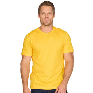 T-shirt Athleisure Extensible Homme Col Rond Manches Courtes Vert Foncé en Coton Coupe Droite - Product Image 5