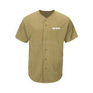 Maillots de baseball professionnels en sublimation, respirants, grandes tailles, haute qualité, vente en gros, 100% polyester, couleurs et logo personnalisés - Product Image 4