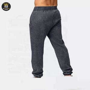 Pantalons de survêtement streetwear pour hommes avec logo personnalisé de haute qualité nouveau pantalon en coton décontracté 2025 pantalons pour hommes lavés - Product Image 4